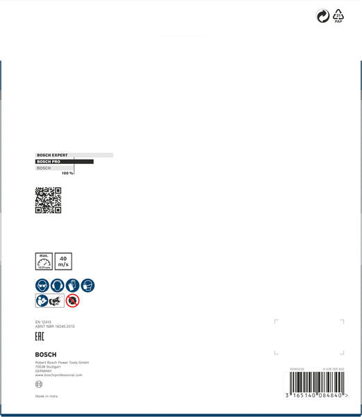 BOSCH PRO Metal brusno tocilo, 200×25×32 mm, G60 - Br.ploča za dvostranu brusilicu200,32,60 (2608600112) Madras doo Beograd Madras doo Beograd
