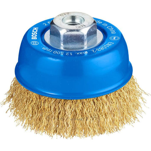 BOSCH PRO Metal clean lončasta četka, 75 x 0,3 mm, navoj - Lončasta četka,talasas.žica 75mm,0,3,M10 (2608622062) Madras doo Beograd Madras doo Beograd