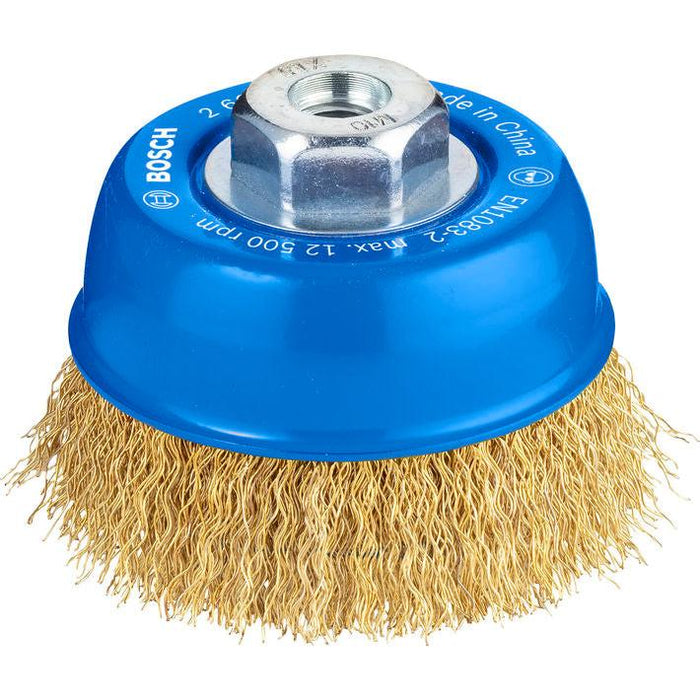 BOSCH PRO Metal clean lončasta četka, 75 x 0,3 mm, navoj - Lončasta četka,talasas.žica 75mm,0,3,M10 (2608622062) Madras doo Beograd Madras doo Beograd