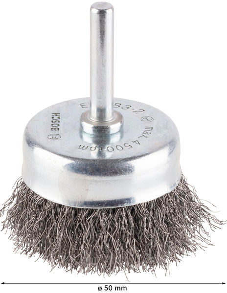 BOSCH PRO Metal clean lončasta četka, ravni prihvat, 50×0,2 mm - Lončasta četka,talasasta žica 50mm,0,2 (2608622022) Madras doo Beograd Madras doo Beograd