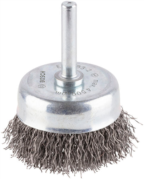 BOSCH PRO Metal clean lončasta četka, ravni prihvat, 50×0,3 mm - Lončasta četka 50 talasas.žica,0.3 Čelik (2608622006) Madras doo Beograd Madras doo Beograd