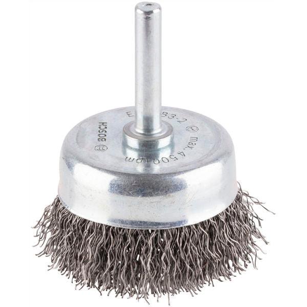 BOSCH PRO Metal clean lončasta četka, ravni prihvat, 50×0,3 mm - Lončasta četka 50 talasas.žica,0.3 Čelik (2608622006) Madras doo Beograd Madras doo Beograd