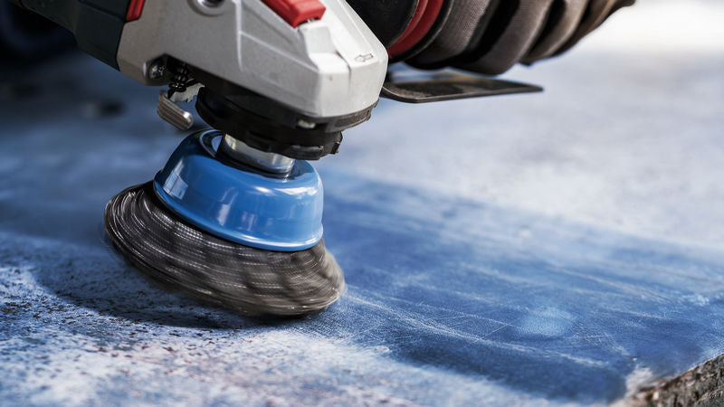 BOSCH PRO Metal heavy lončasta četka, 75×0,5 mm, sa navojem - (2608622063) Madras doo Beograd Madras doo Beograd
