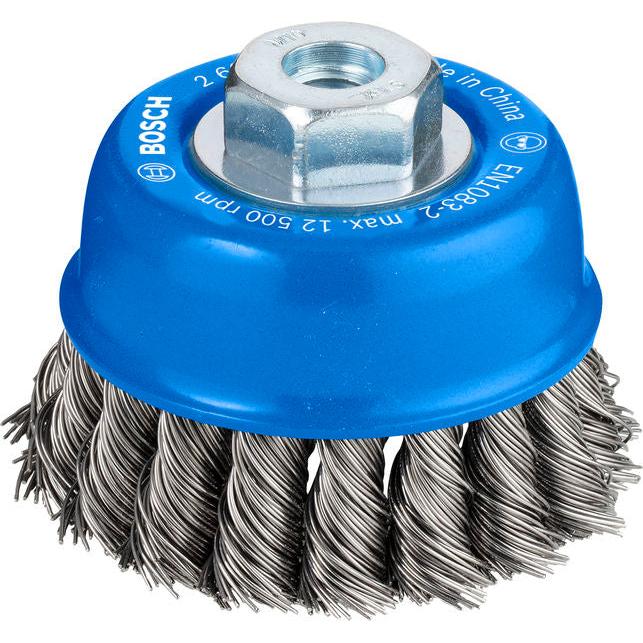 BOSCH PRO Metal heavy lončasta četka, 75×0,5 mm, sa navojem - (2608622063) Madras doo Beograd Madras doo Beograd