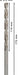 BOSCH PRO Metal HSS-G spiralna burgija velike dužine, 9×115×175 mm, 5 kom. - Burgija za metal HSS-G,DIN 340 9x115x175 (2608596829) Power Tools BOSCH Madras doo Beograd