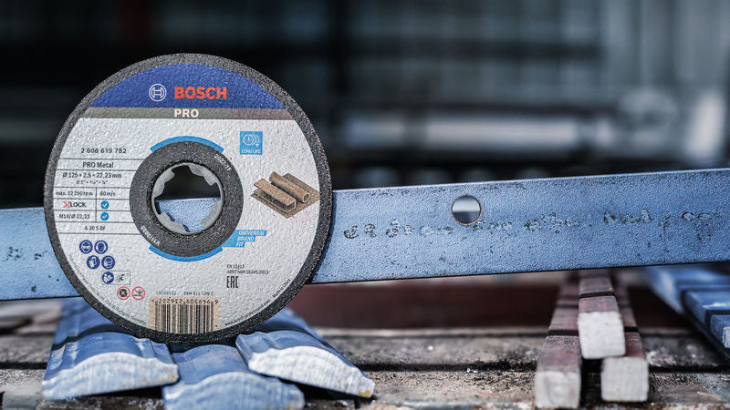 BOSCH PRO Metal lepljena rezna ploča, 115×2,5×22,23 mm, X-Lock, ravna - X-LOCK rez ploča rav 115x2,5 mm SfMetal (2608619780) Madras doo Beograd Madras doo Beograd