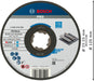 BOSCH PRO Metal lepljena rezna ploča, 125×2,5×22,23 mm, X-Lock, ravna - X-LOCK rez ploča rav 125x2,5 mm SfMetal (2608619782) Madras doo Beograd Madras doo Beograd
