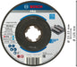 BOSCH PRO Metal lepljena rezna ploča, 125×2,5×22,23 mm, X-Lock, sa uvučenim centrom - X-LOCK rez ploča izv 125x2,5 mm SfMetal (2608619783) Madras doo Beograd Madras doo Beograd