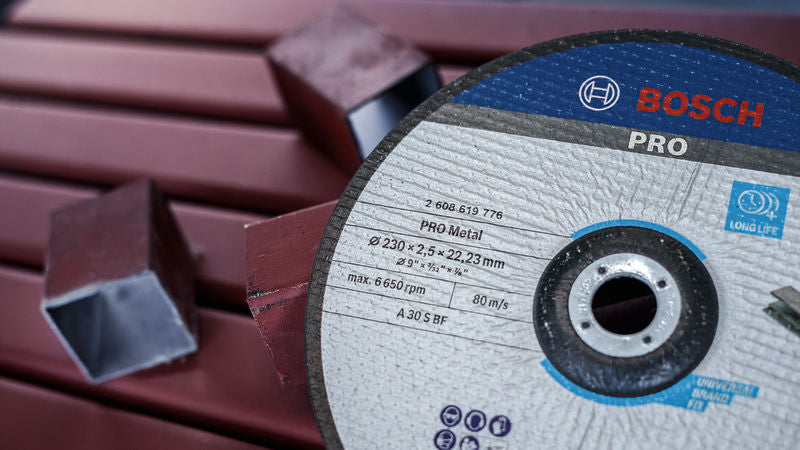 BOSCH PRO Metal lepljena rezna ploča, 230×2,5×22,23 mm - Rezna ploča ravna 230x2,5 mm SfMetal (2608619776) Madras doo Beograd Madras doo Beograd