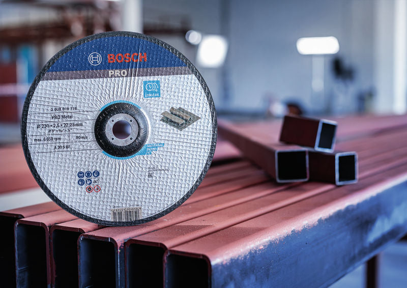 BOSCH PRO Metal lepljena rezna ploča, 230×2,5×22,23 mm - Rezna ploča ravna 230x2,5 mm SfMetal (2608619776) Madras doo Beograd Madras doo Beograd