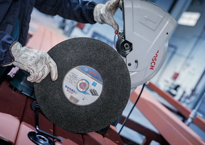 BOSCH PRO Metal lepljena rezna ploča, 400×3,2×25,4 mm - Rez.ploča ravna-metal 400,25,4,3,2 (2608600544) Power Tools BOSCH Madras doo Beograd