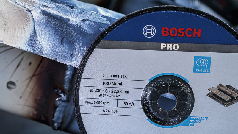 BOSCH PRO Metal lepljeni brusni disk, 180×8×22,23 mm, oSa - Brus.ploča ispupčena-metal A30T BF,180x8 (2608600379) Power Tools BOSCH Madras doo Beograd