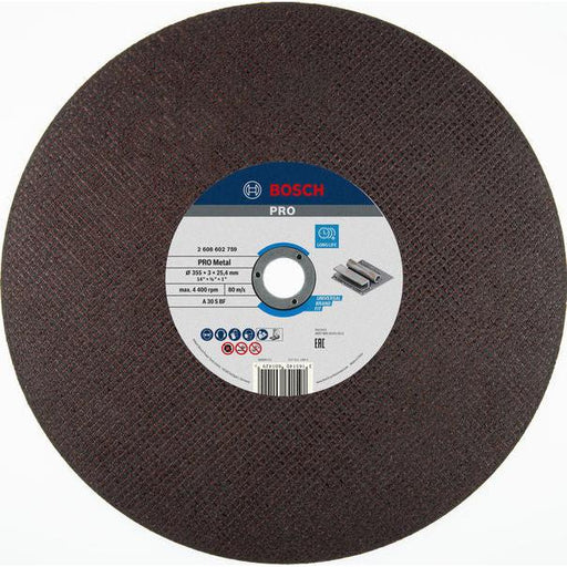 BOSCH PRO Metal rezna ploča, 355×3,1×25,4 mm - (2608602759) Madras doo Beograd Madras doo Beograd