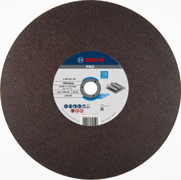 BOSCH PRO Metal rezna ploča, 355×3,1×25,4 mm - (2608602759) Madras doo Beograd Madras doo Beograd