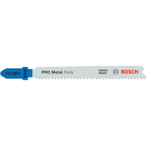 BOSCH PRO Metal thick T121BFC list ubodne testere, 92 mm, 5 kom. - Set listova testere RBP - 5ER T 121 BFC (2608655110) Madras doo Beograd Madras doo Beograd