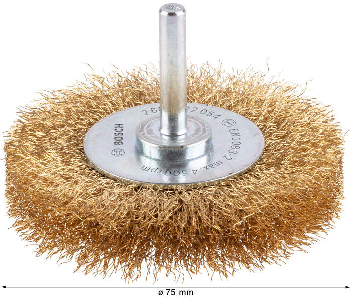 BOSCH PRO Multi Material clean žičana četka, ravni prihvat, 75×0,2 mm - Pločasta četka,talasas.žica 75mm,0,2,16 (2608622054) Madras doo Beograd Madras doo Beograd