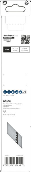 BOSCH PRO Multi Material Demolition S1110VF list testere, 1,6×22× 225 mm, 2 kom. - List sablja testere RBP- 2ER S 1110 VF (2608659004) Madras doo Beograd Madras doo Beograd