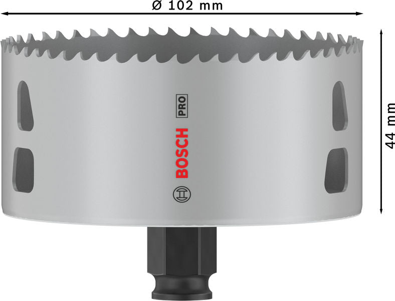 BOSCH PRO Multi Material PC Plus testera za otvore, 102 mm, 8 kom. - Komplet testera za otvore Multipack 102m (2608594487) Power Tools BOSCH Madras doo Beograd