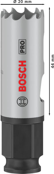 BOSCH PRO Multi Material PC Plus testera za otvore, 20 mm, 24 komada - Komplet testera za otvore Multipacks 20m (2608594478) Power Tools BOSCH Madras doo Beograd
