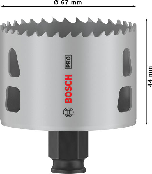 BOSCH PRO Multi Material PC Plus testera za otvore, 67 mm - Testera za otvore P MM B 67MM (2608594397) Power Tools BOSCH Madras doo Beograd