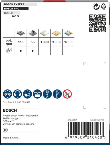 BOSCH PRO Multi Material PC Plus testera za otvore, 76 mm - Testera za otvore P MM B 76MM (2608594402) Power Tools BOSCH Madras doo Beograd