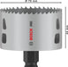 BOSCH PRO Multi Material PC Plus testera za otvore, 79 mm - Testera za otvore P MM B 79MM (2608594403) Power Tools BOSCH Madras doo Beograd