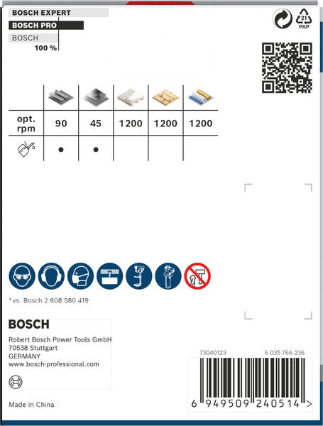 BOSCH PRO Multi Material PC Plus testera za otvore, 92 mm - Testera za otvore P MM B 92MM (2608594407) Power Tools BOSCH Madras doo Beograd