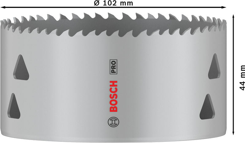 BOSCH PRO Multi Material testera za otvore, 102 mm, sa navojem - Testera za otvore T MM B 102mm (2608901534) Madras doo Beograd Madras doo Beograd