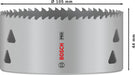BOSCH PRO Multi Material testera za otvore, 105 mm, sa navojem - Testera za otvore T MM B 105mm (2608901535) Madras doo Beograd Madras doo Beograd