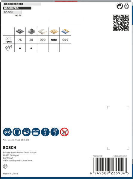 BOSCH PRO Multi Material testera za otvore, 114 mm, sa navojem - Testera za otvore T MM B 114mm (2608901538) Madras doo Beograd Madras doo Beograd