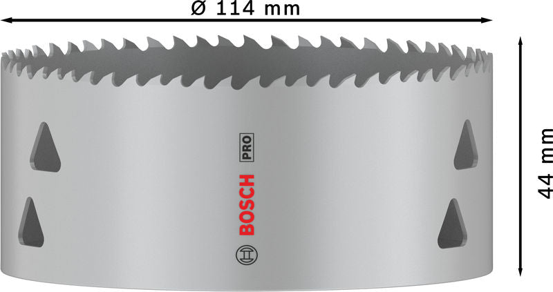 BOSCH PRO Multi Material testera za otvore, 114 mm, sa navojem - Testera za otvore T MM B 114mm (2608901538) Madras doo Beograd Madras doo Beograd