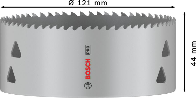 BOSCH PRO Multi Material testera za otvore, 121 mm, sa navojem - Testera za otvore T MM B 121mm (2608901539) Madras doo Beograd Madras doo Beograd