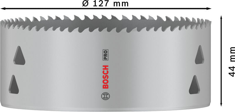 BOSCH PRO Multi Material testera za otvore, 127 mm, sa navojem - Testera za otvore T MM B 127mm (2608901540) Madras doo Beograd Madras doo Beograd