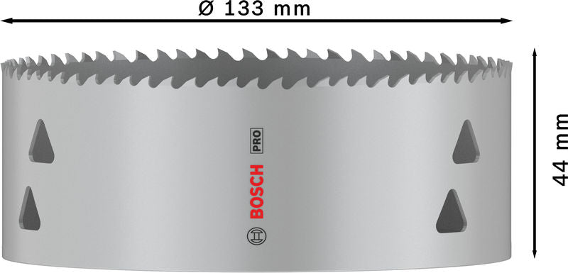 BOSCH PRO Multi Material testera za otvore, 133 mm, sa navojem - Testera za otvore T MM B 133mm (2608901541) Madras doo Beograd Madras doo Beograd