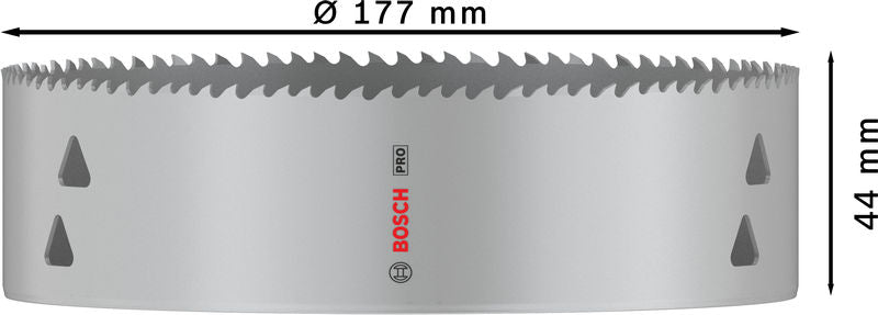 BOSCH PRO Multi Material testera za otvore, 177 mm, sa navojem - Testera za otvore T MM B 177mm (2608901546) Madras doo Beograd Madras doo Beograd