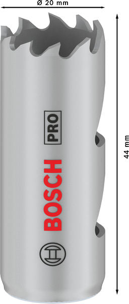 BOSCH PRO Multi Material testera za otvore, 20 mm, sa navojem - Testera za otvore T MM B 20mm (2608901494) Madras doo Beograd Madras doo Beograd