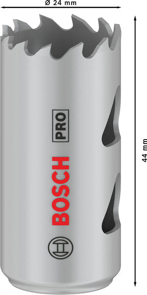 BOSCH PRO Multi Material testera za otvore, 24 mm, sa navojem - Testera za otvore T MM B 24mm (2608901497) Madras doo Beograd Madras doo Beograd