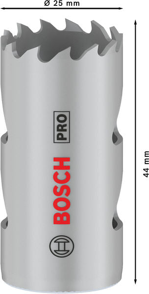 BOSCH PRO Multi Material testera za otvore, 25 mm, sa navojem - Testera za otvore T MM B 25mm (2608901498) Madras doo Beograd Madras doo Beograd