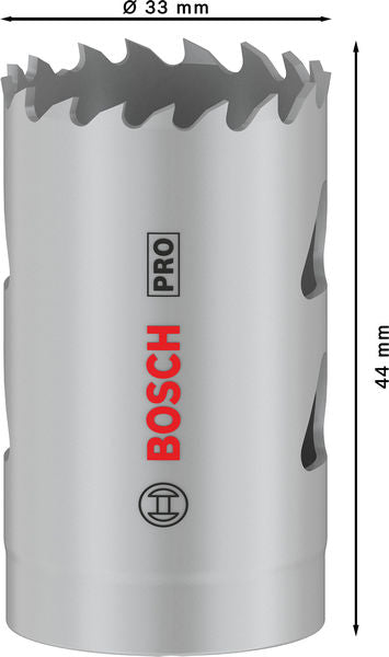 BOSCH PRO Multi Material testera za otvore, 33 mm, sa navojem - Testera za otvore T MM B 33mm (2608901503) Madras doo Beograd Madras doo Beograd