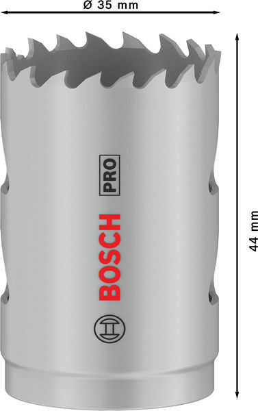 BOSCH PRO Multi Material testera za otvore, 35 mm, sa navojem - Testera za otvore T MM B 35mm (2608901504) Madras doo Beograd Madras doo Beograd