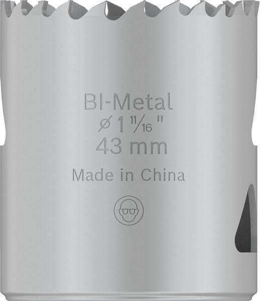 BOSCH PRO Multi Material testera za otvore, 43 mm, sa navojem - Testera za otvore T MM B 43mm (2608901509) Madras doo Beograd Madras doo Beograd