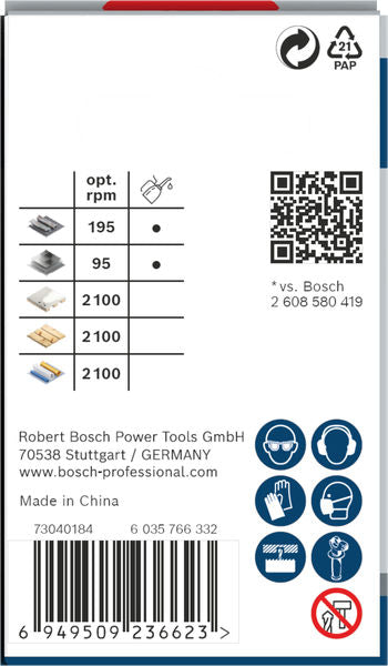 BOSCH PRO Multi Material testera za otvore, 44 mm, sa navojem - Testera za otvore T MM B 44mm (2608901510) Madras doo Beograd Madras doo Beograd