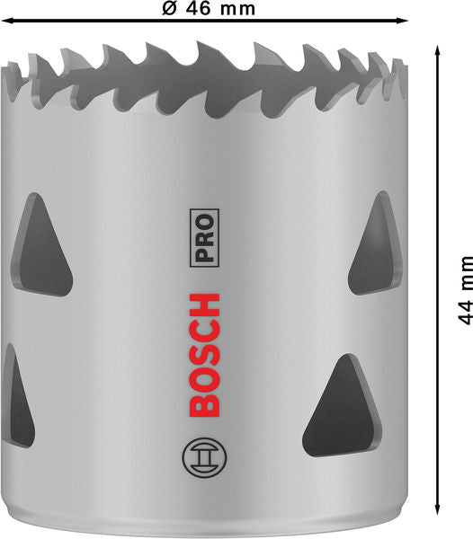 BOSCH PRO Multi Material testera za otvore, 46 mm, sa navojem - Testera za otvore T MM B 46mm (2608901511) Madras doo Beograd Madras doo Beograd