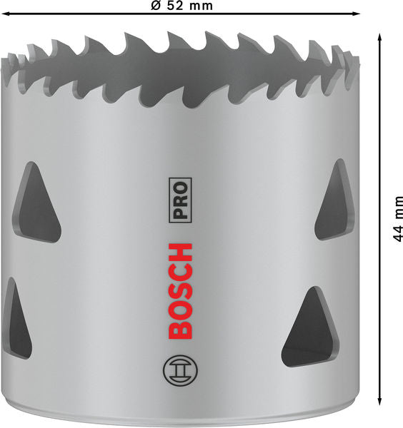 BOSCH PRO Multi Material testera za otvore, 52 mm, sa navojem - Testera za otvore T MM B 52mm (2608901514) Madras doo Beograd Madras doo Beograd