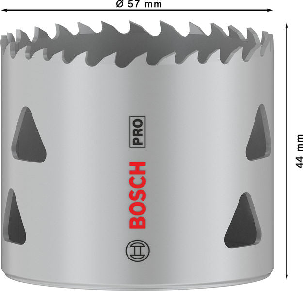 BOSCH PRO Multi Material testera za otvore, 57 mm, sa navojem - Testera za otvore T MM B 57mm (2608901517) Madras doo Beograd Madras doo Beograd