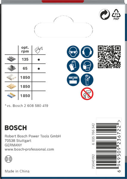 BOSCH PRO Multi Material testera za otvore, 64 mm, sa navojem - Testera za otvore T MM B 64mm (2608901520) Madras doo Beograd Madras doo Beograd