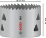 BOSCH PRO Multi Material testera za otvore, 67 mm, sa navojem - Testera za otvore T MM B 67mm (2608901522) Madras doo Beograd Madras doo Beograd