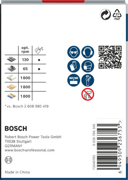 BOSCH PRO Multi Material testera za otvore, 68 mm, sa navojem - Testera za otvore T MM B 68mm (2608901523) Madras doo Beograd Madras doo Beograd