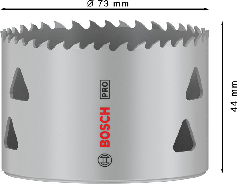 BOSCH PRO Multi Material testera za otvore, 73 mm, sa navojem - Testera za otvore T MM B 73mm (2608901525) Madras doo Beograd Madras doo Beograd