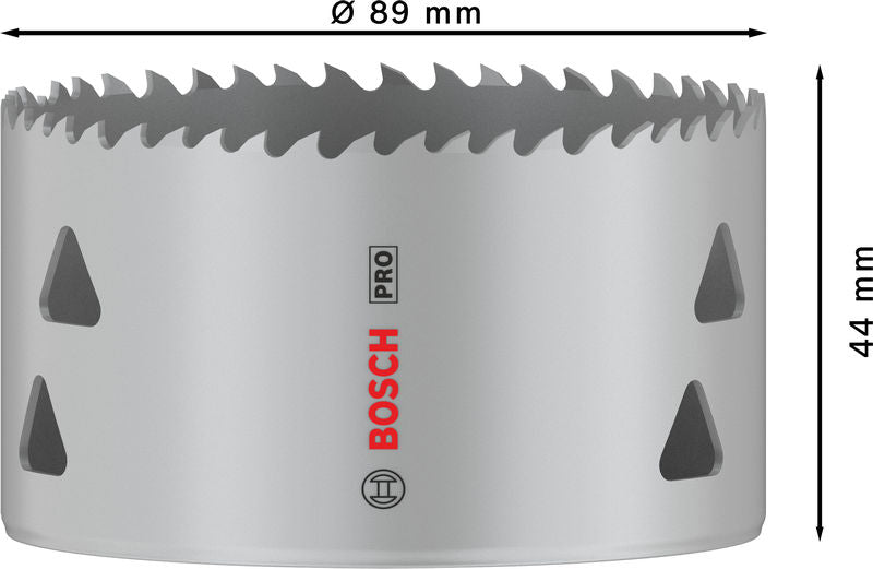 BOSCH PRO Multi Material testera za otvore, 89 mm, sa navojem - Testera za otvore T MM B 89mm (2608901530) Madras doo Beograd Madras doo Beograd